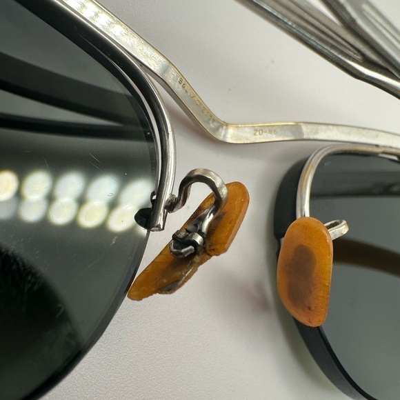 Vintage B&L 12K GF Rhinestone Cat-Eye Sunglasses - Picture 7 of 16